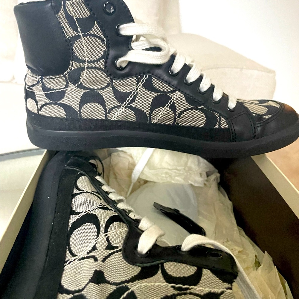 Designer - Coach HIGHTOP Tennis Shoes